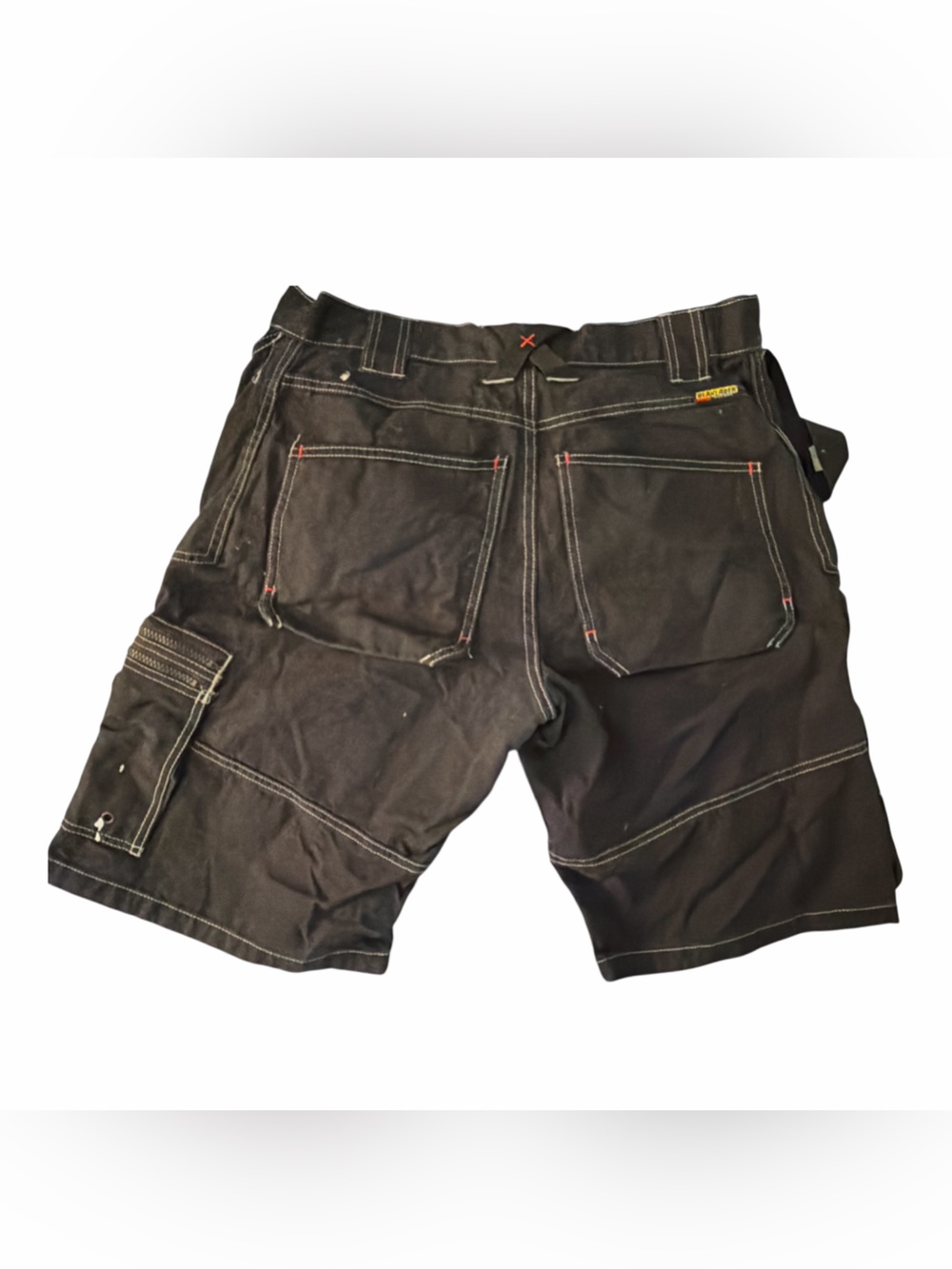 Blaklader x1500 Lenco Shorts Workwear Holster Pocket Black Men Size 36 - Picture 3 of 8